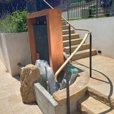 Outdoor Staircase Railing